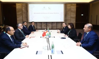 Bakan Işıkhan, Tacikistanlı mevkidaşı Kenja ile görüştü