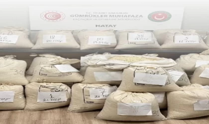 Bakanlık ve MİT operasyonuyla Hatay’da 1,2 ton uyuşturucu hap ele geçirildi