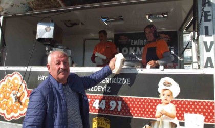 Balıkesirde develer için havut hayrı yapıldı