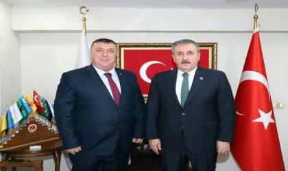 Başkan Alpten Desticiye ziyaret