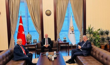 Başkan Büyükkılıçtan, Ak Parti Genel Başkan Vekili Mustafa Elitaşa ziyaret