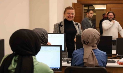 Başkan Köse, kursiyerlerle bir araya geldi