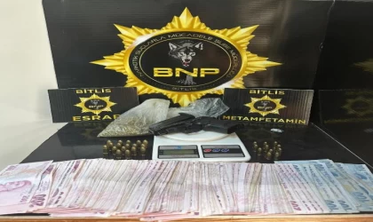 Bitlis’te uyuşturucu operasyonunda 2 tutuklama
