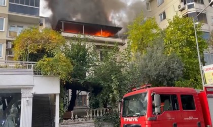 Bursada korkutan yangın