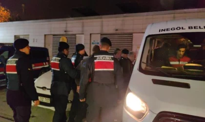 Bursa’da, Mısır uyruklu 5 kaçak göçmen yakalandı