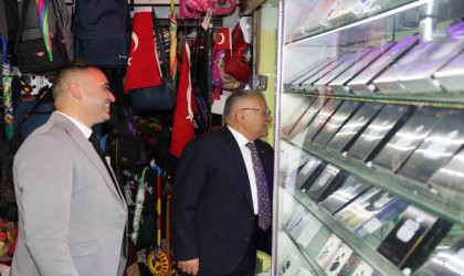 Büyükkılıçtan Hunat Çarşısı esnafına ziyaret