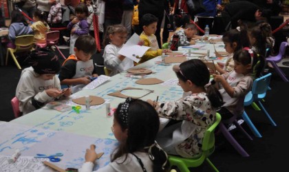 Çocuklar ‘Espark Atölye etkinliklerinde doyasıya eğleniyor