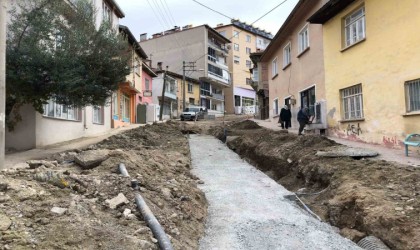 Demircinin yağmur suyu hattı çalışmaları devam ediyor