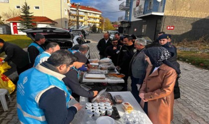 Dumlupınarda Filistin için hayır çarşısı
