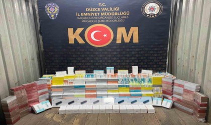 Düzcede 32 adet elektronik sigara ele geçirildi