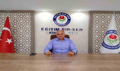 Eğitim Bir Sen Antalya Başkanı Miran: İddia değil iftira