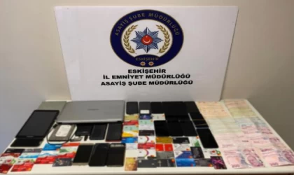 Eskişehir merkezli 2 milyon liralık dolandırıcılık operasyonunda 8 gözaltı