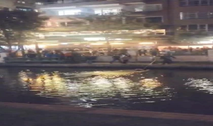 Eskişehir’de Porsuk Çayı’na düşen kadın, can simidiyle kurtarıldı