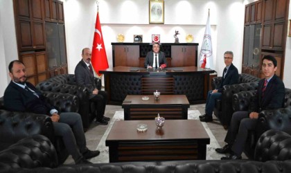 FEDEK Takım Başkanından Rektör Özölçere ziyaret