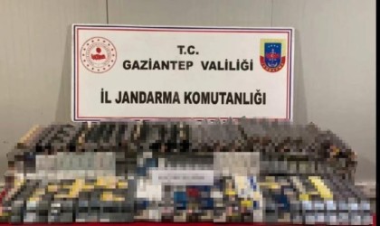 Gaziantepte 41 bin TL değerinde kaçak sigara ele geçirildi: 1 gözaltı
