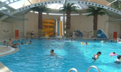 Gediz kaplıcalarında ara tatil yoğunluğu