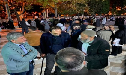 Gedizde umreciler dualarla uğurlandı