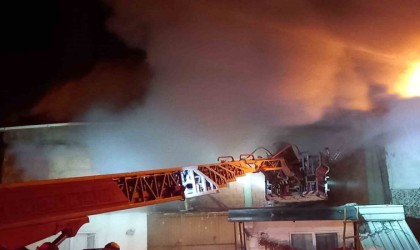 Gemlikte ev yangını