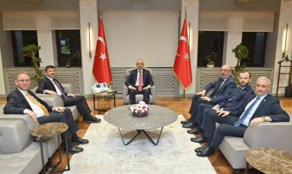 Genel Başkan Yardımcısı Hamza Dağ ve Kütahya heyetinden Bakan Uraloğluna ziyaret