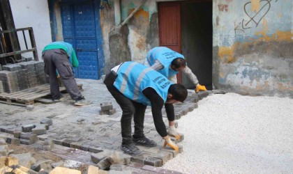 Haliliyede üst yapı hizmetleri aralıksız sürüyor