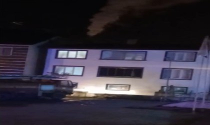 Hastane yakınında korkutan yangın