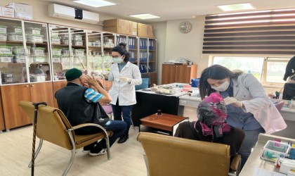 Huzurevi sakinlerine ağız ve diş sağlığı taraması