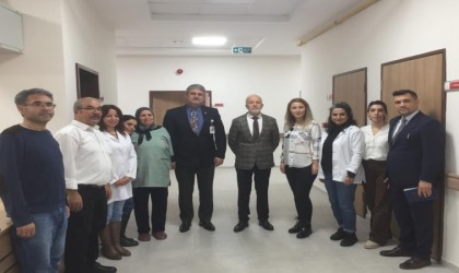 İl Sağlık Müdürü Dr. Öğr. Üyesi Yaşar Bildirici ilçe gezilerine devam ediyor