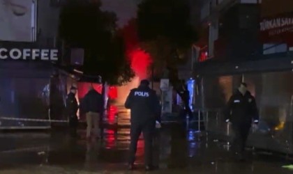 İzmirde doğal gaz borusu patladı, yürekler ağza geldi