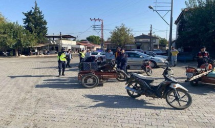 Jandarmadan motosikletlere yönelik trafik denetimi