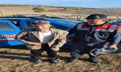 Kaybolan alzheimer hastası şahıs jandarma ekiplerince bulundu