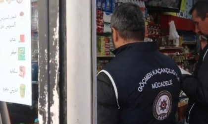 Kayseride 149 polis ile düzensiz göç uygulaması