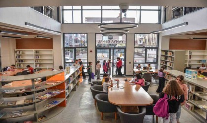 Kepezin kütüphanelerini öğrenciler çok sevdi