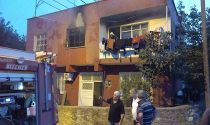 Kozanda ev yangını korku dolu anlar yaşattı