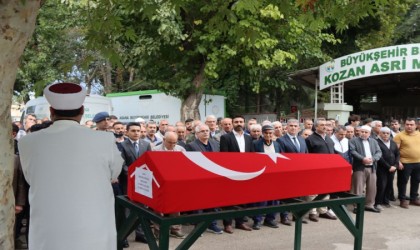 Kozanda vefat eden Kore gazisi son yolculuğuna uğurlandı