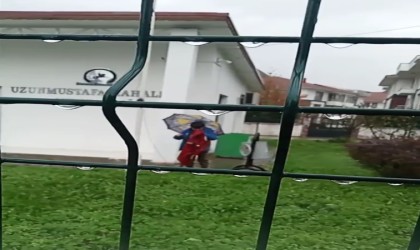 Küçük çocuğun bayrak sevgisi duygulandırdı