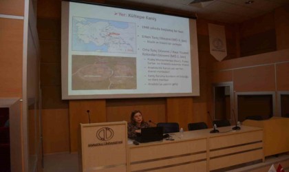 Kültepe Biyoarkeoloji Projesi Edebiyat Fakültesinde konuşuldu