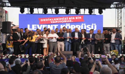 Levent Köprüsü hizmete girdi