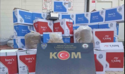 Malatya polisinden kaçak sigara operasyonu