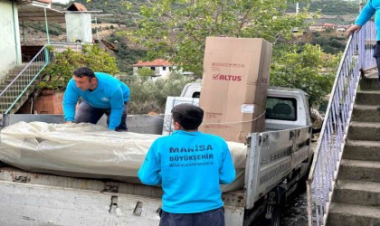 Manisa Büyükşehir Belediyesi Bulut ailesine yardım elini uzattı