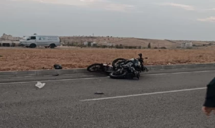 Mardin’de 2 motosiklet çarpıştı: 2 yaralı