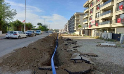 MASKİden yeni yerleşim alanına içme suyu hattı