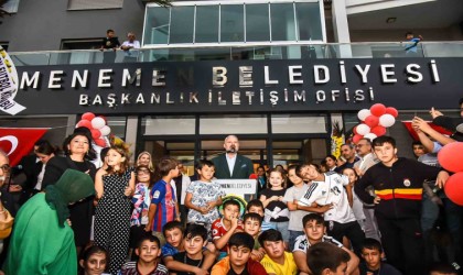 Menemen Belediyesinden Ulukente yeni iletişim ofisi