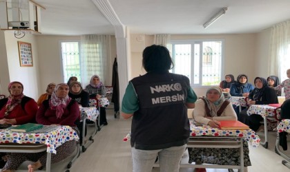 Mersinde bağımlılıkla mücadelede eğitim çalışmaları sürüyor