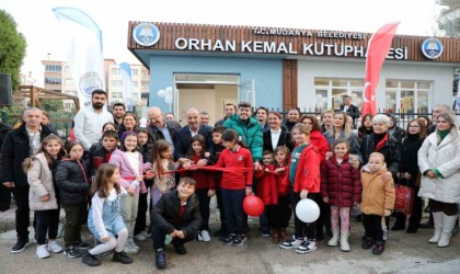 Mudanya Belediyesi Orhan Kemal Kütüphanesi açıldı