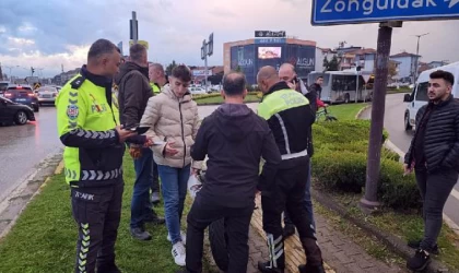 Plakasına rakam ekleyen motosiklet sürücüsüne 28 bin TL ceza