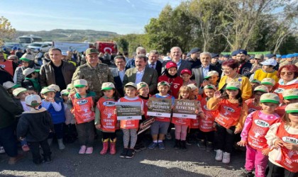 Samsunda Milli Ağaçlandırma Günü: 100 bin fidan toprakla buluştu