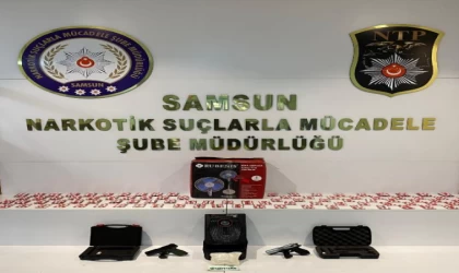 Samsun’da uyuşturucu operasyonu; 4 gözaltı