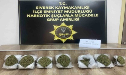 Şanlıurfada 3 kilo 600 gram uyuşturucu ele geçirildi