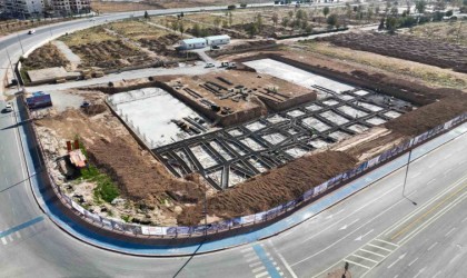 Selçuklu Belediyesi Güzel Sanatlar Lisesinin yapımını sürdürüyor