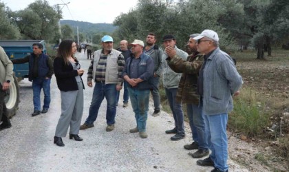 Selçukta zarara uğrayan üzüm üreticilerine 500 ton kompost gübre desteği